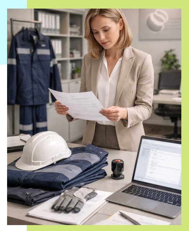 Сертификация спецодежды в Урае от 7295 р. | Алешин-Урй