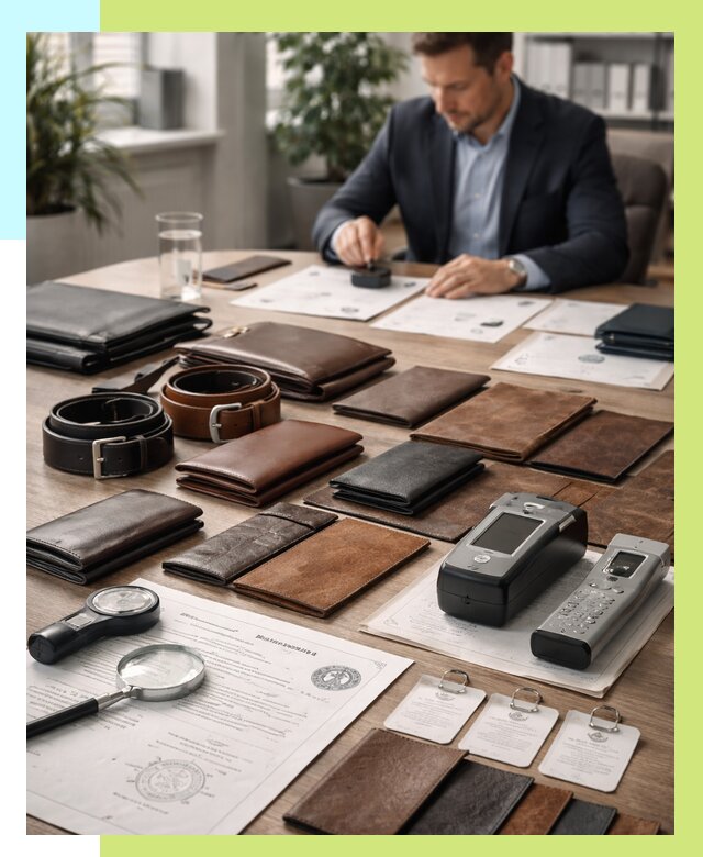 Сертификация кожаных изделий в Урае от 12505 р. | Алешин-Урй