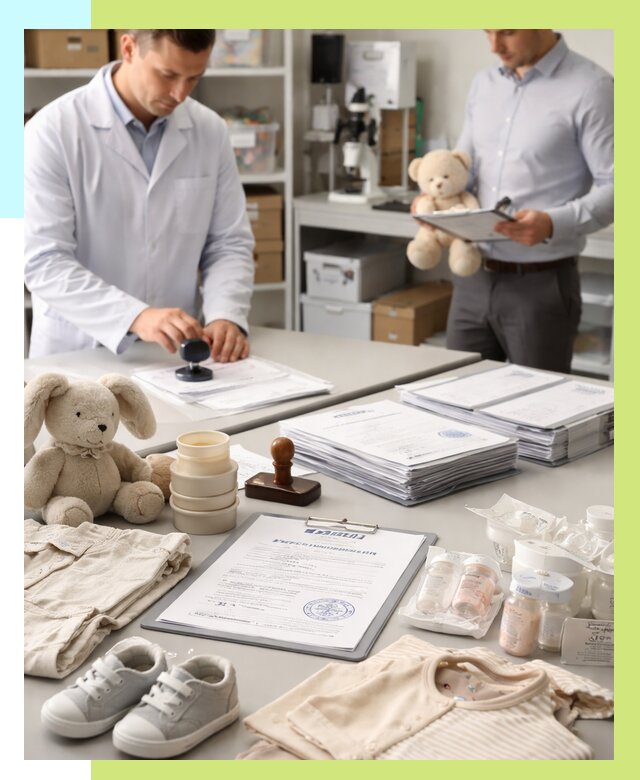 Сертификация детских товаров в Урае от 15632 р. | Алешин-Урй