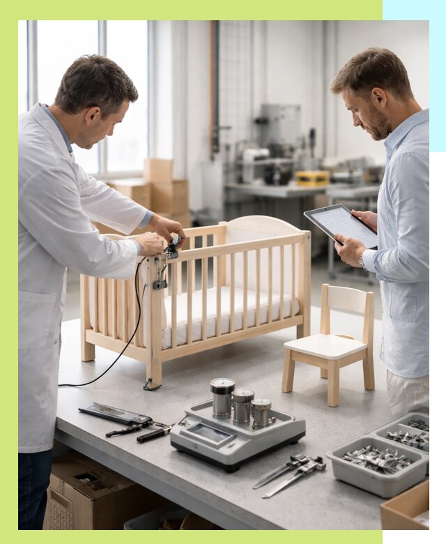 Сертификация детской мебели и проверка безопасности в Урае