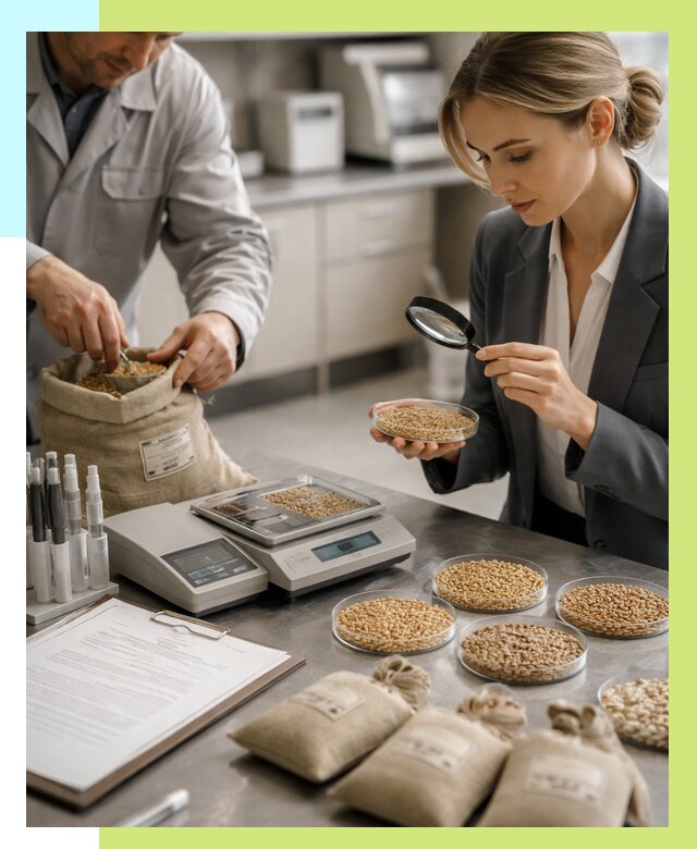 Сертификация зерна в Урае по цене от 15632 р. | Алешин-Урй