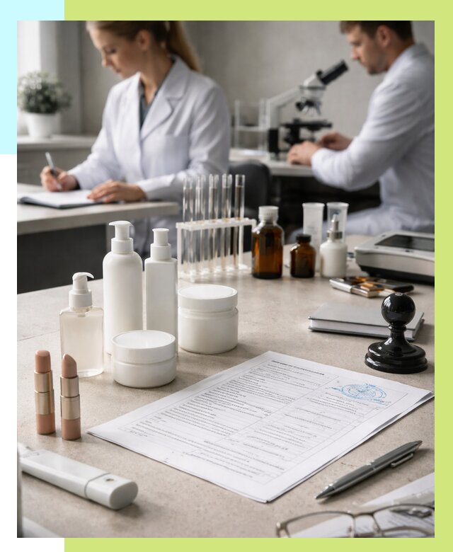 Сертификация косметики в Урае от 20842 р. - Алешин-Урй