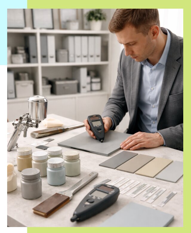 Сертификация краски в Урае от 26053 р. | Алешин-Урй центр