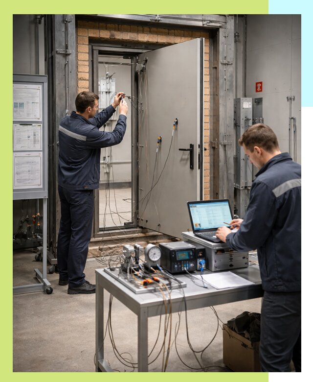 Сертификация противопожарных дверей в Урае по ГОСТ и ТР