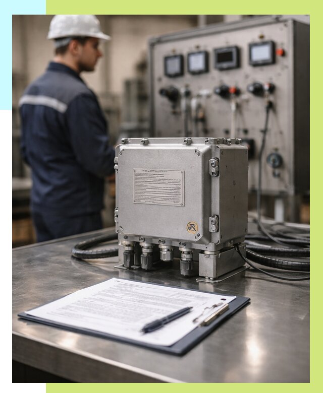 Сертификация взрывозащищенного оборудования в Урае от 36474 р. | Алешин-Урй