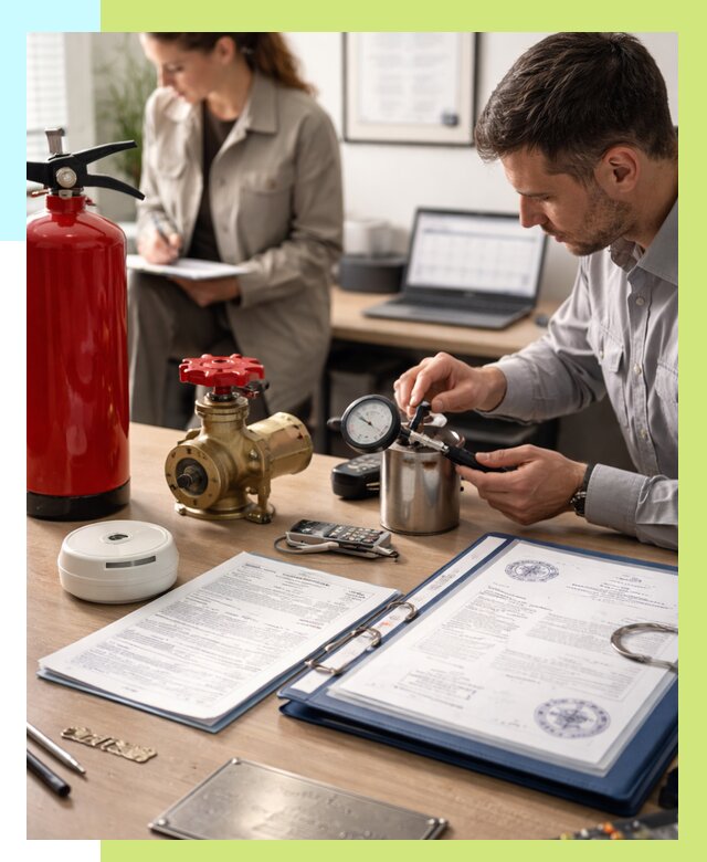 Сертификация пожарного оборудования в Урае от 15632 р.|Алешин-Урй