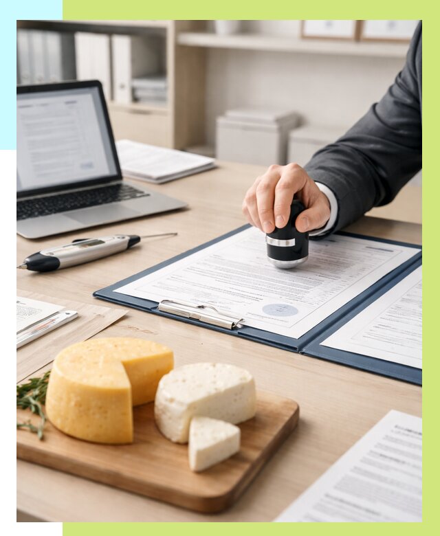 Сертификация сыров в Урае от 15632 р | Сертификат на сыр Алешин-Урй