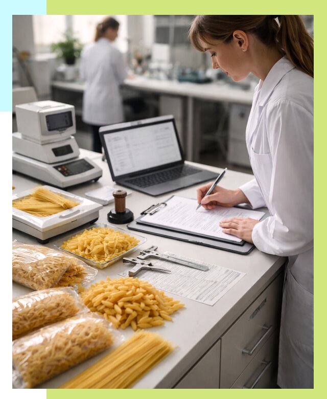 Сертификация макаронных изделий в Урае от 15632 р. | Алешин-Урй