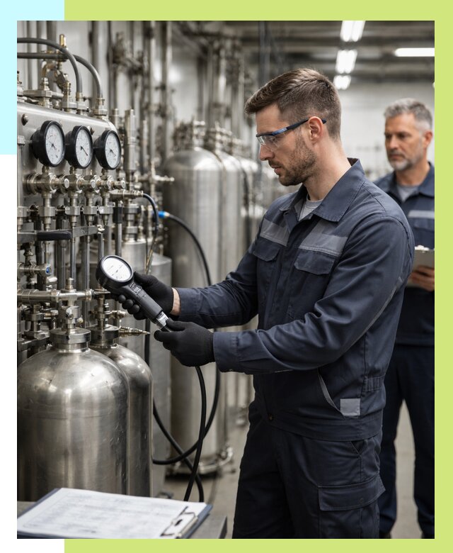 Сертификация оборудования под давлением в Урае от 46895 р.|Алешин-Урй