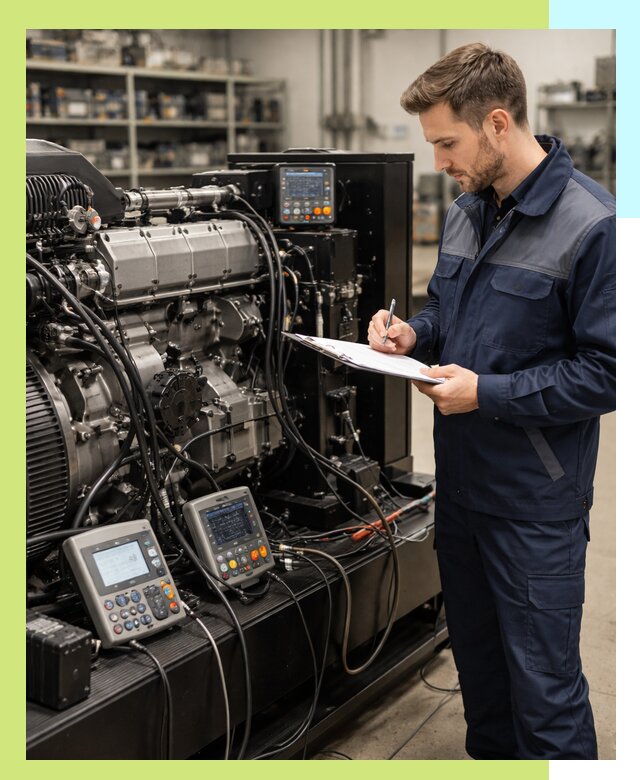 Сертификация дизельных генераторов и их оборудования в Урае