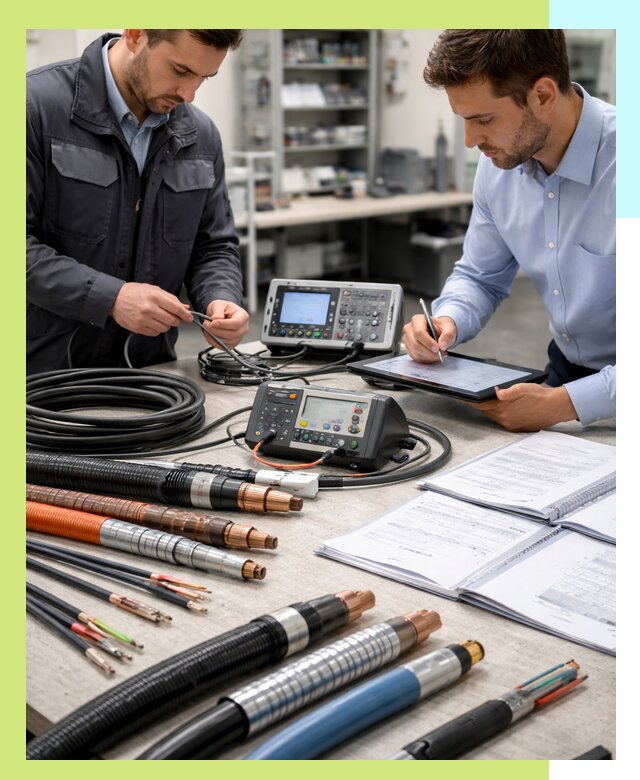 Сертификация кабеля и электропроводки в Урае под ключ