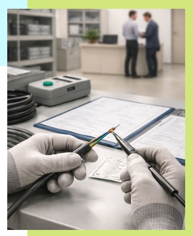 Сертификация провода в Урае от 18758 р. в Алешин-Урй