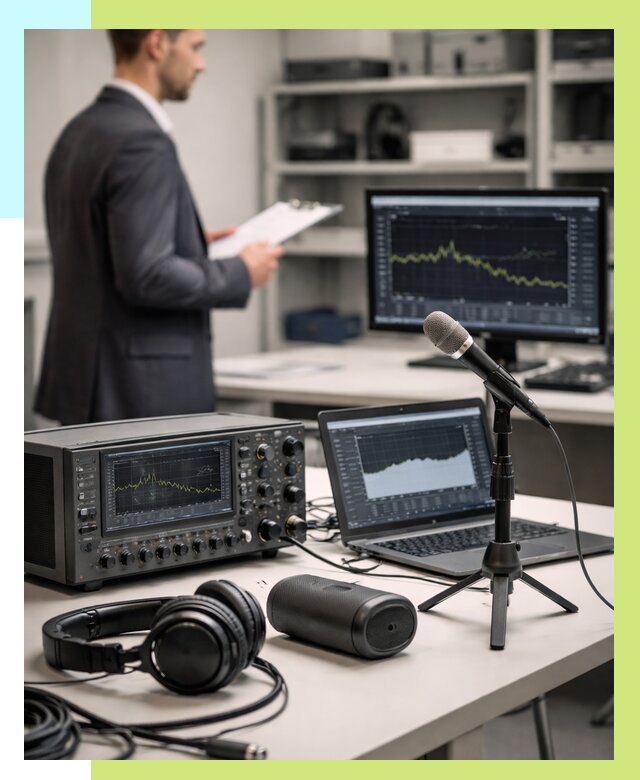 Сертификация аудиотехники в Урае от 15632 р., Алешин-Урй