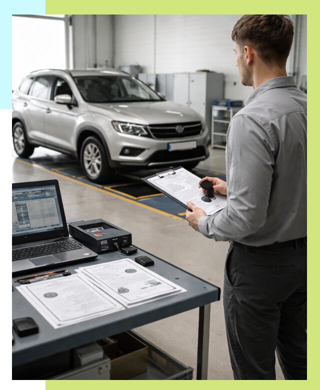 Сертификация транспортных средств в Урае от 12505 р. | Алешин-Урй