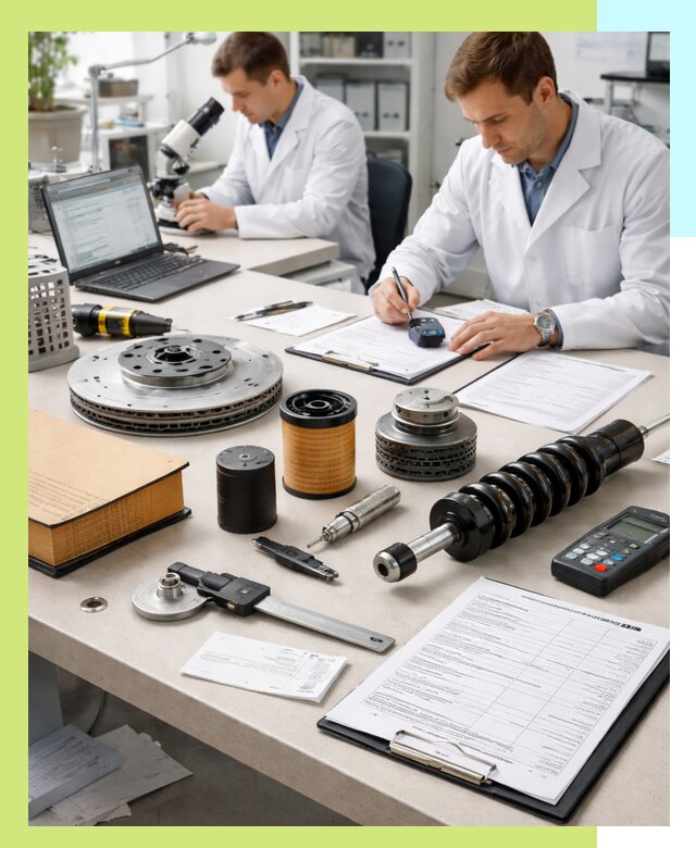 Сертификация автозапчастей и комплектующих в Урае по ГОСТ