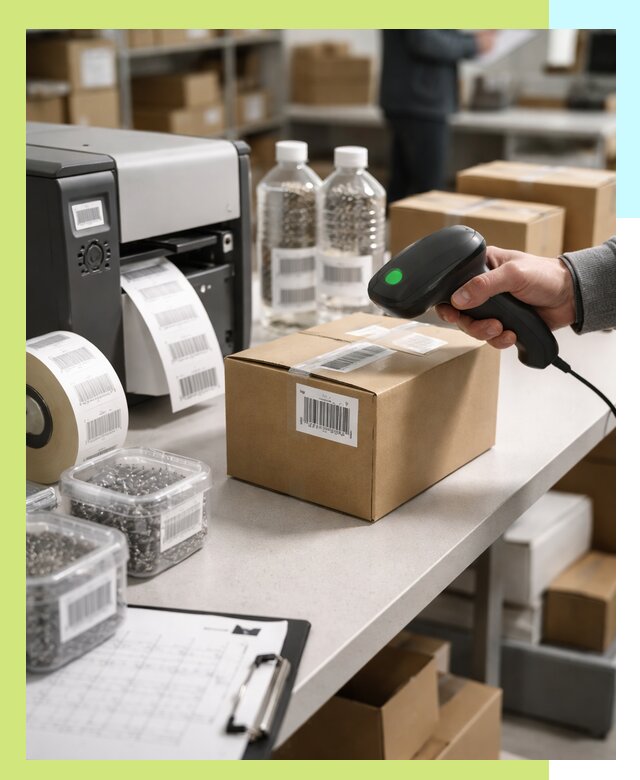 Штрихкодирование продукции и маркировка для продажи в Урае