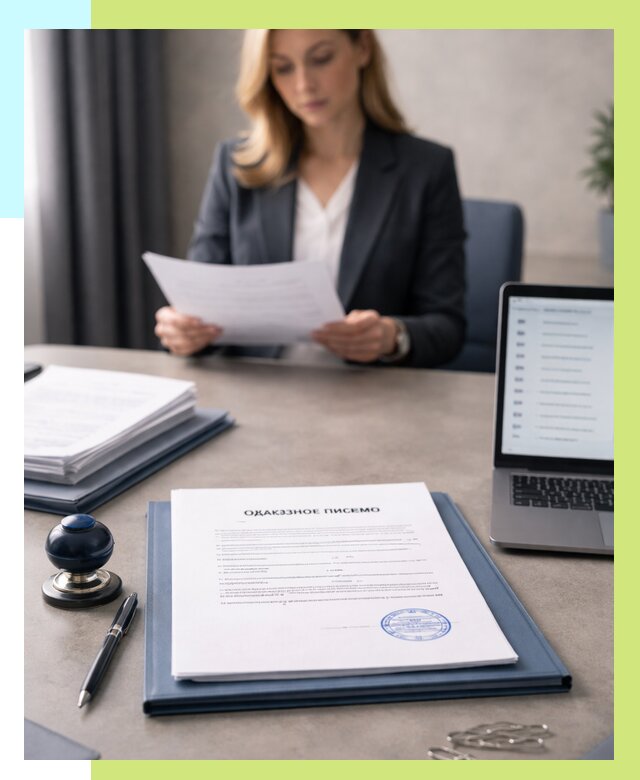 Отказное письмо для маркетплейсов в Урае от 2605 р., Алешин-Урй