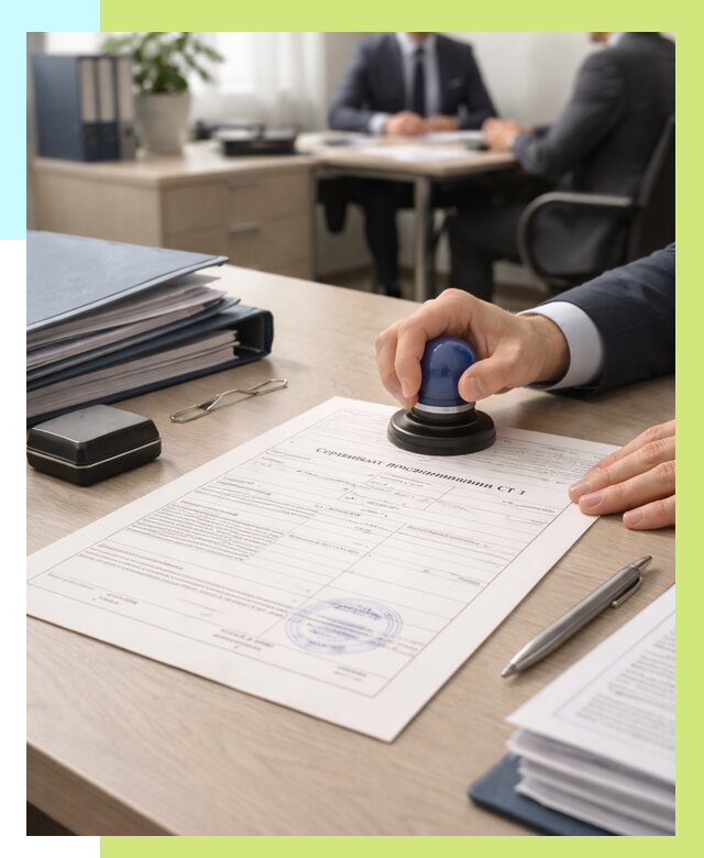 Сертификат происхождения СТ 1 в Урае от 4689 р. | Алешин-Урй