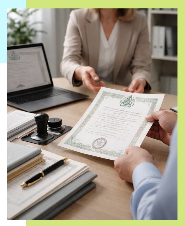 Халяль сертификат в Урае, получить от 15632 р. | Алешин-Урй