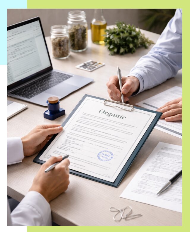 Оформление сертификат органик в Урае от 31263 р. | Алешин-Урй
