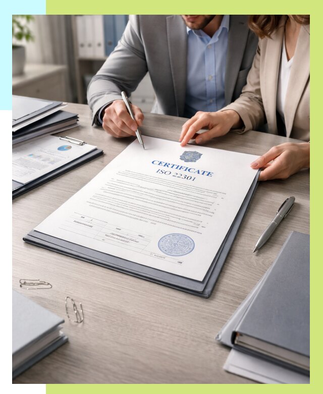 Сертификат ISO 22301 в Урае от 46895 р. | Алешин-Урй срочно