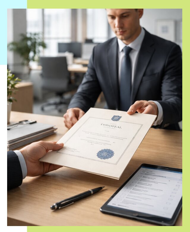 Сертификат ISO 30301 в Урае от 36474 р. | Алешин-Урй - под ключ