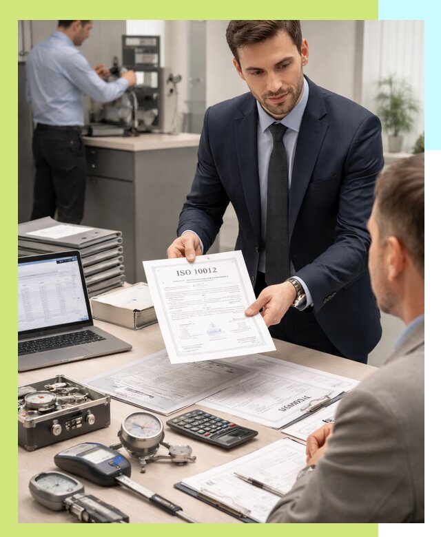 Выдача сертификата ISO 10012 по требованиям метрологии в Урае