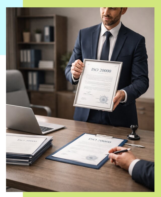 Сертификат ISO 20000 в Урае под ключ от 125052 р., Алешин-Урй