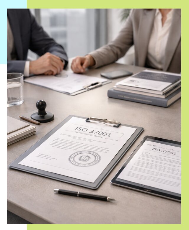Сертификат ISO 37001 в Урае оформить от 125052 р. Алешин-Урй